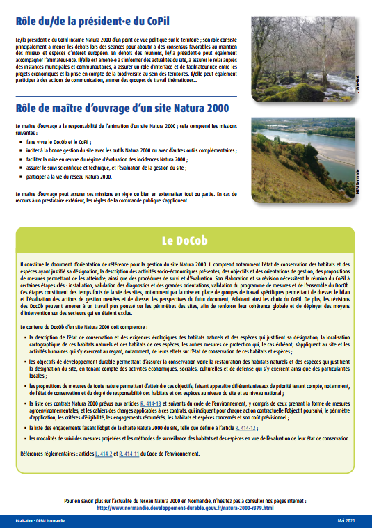 Fiche N°2 N2000 COPIL DOCOB page 2